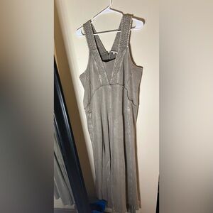 Size medium. Mineral Washed Terry Knit Jumpsuit. June Abel Easel designer.